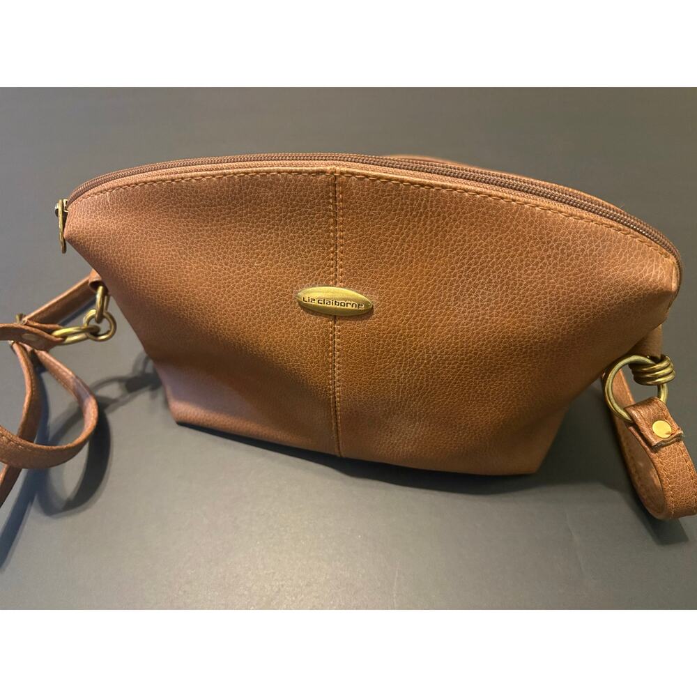Liz claiborne faux leather purse
